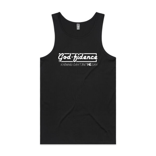 Godfidence - Mens Lowdown Singlet Thumbnail