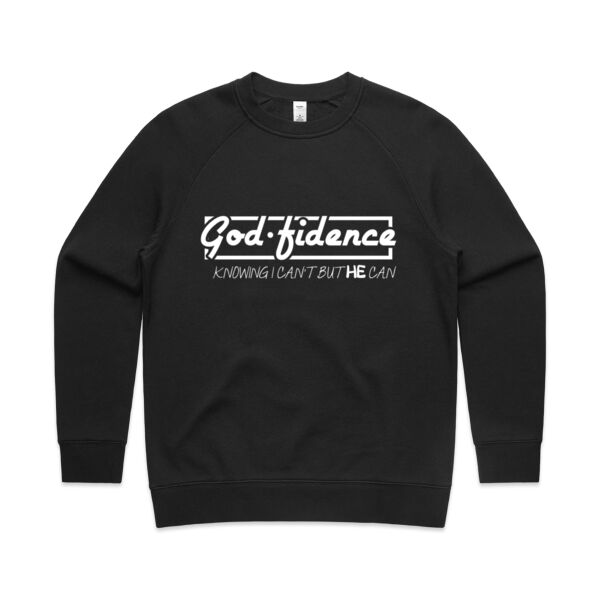Godfidence - Womens Supply Crew Thumbnail