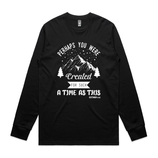 Perhaps - Mens Staple Longsleeve Tee Thumbnail