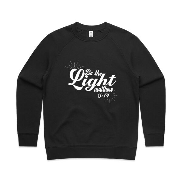 Be The Light - Womens Supply Crew Thumbnail