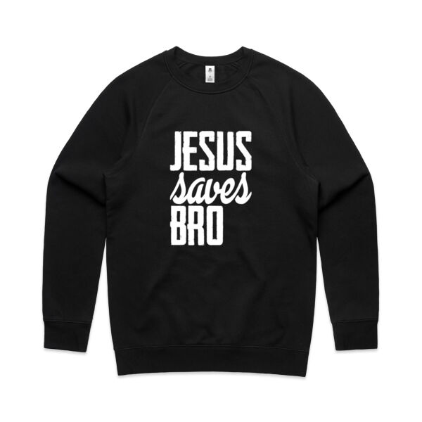 Jesus Saves - Mens Supply Crew Thumbnail