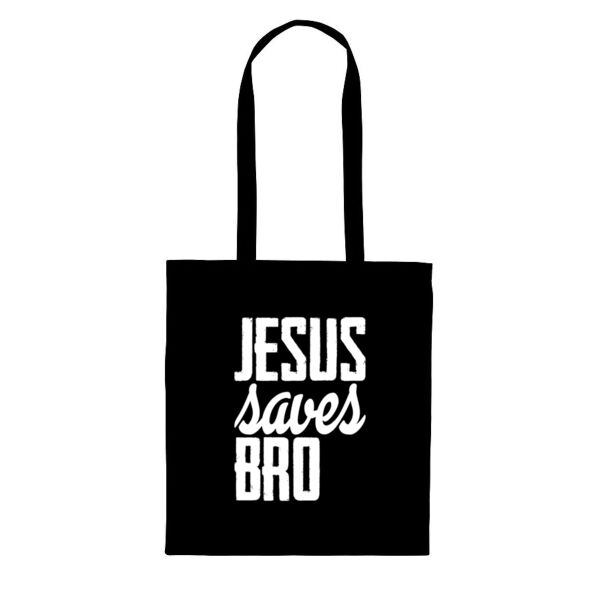 Jesus Saves - Tote Bag Thumbnail