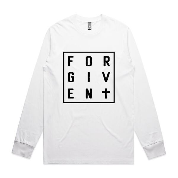 Forgiven - Mens Staple Longsleeve Tee Thumbnail