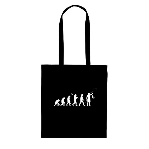 Evolution Of Fishing - Tote Bag Thumbnail