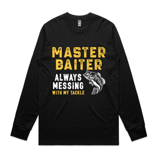Master Baiter - Mens Staple Longsleeve Tee Thumbnail