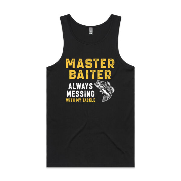 Master Baiter - Mens Lowdown Singlet Thumbnail