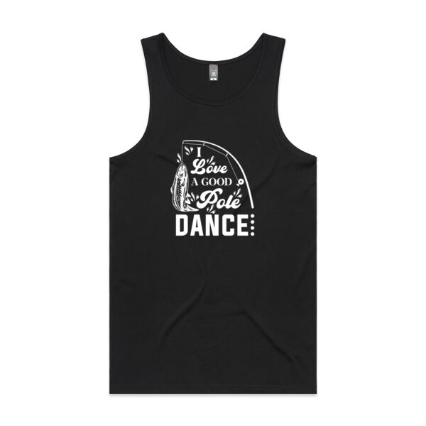 Pole Dance - Mens Lowdown Singlet Thumbnail