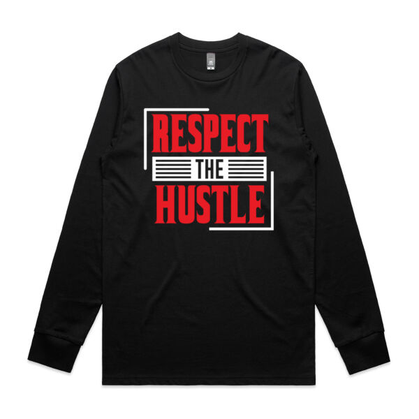 Hustle - Mens Staple Longsleeve Tee Thumbnail