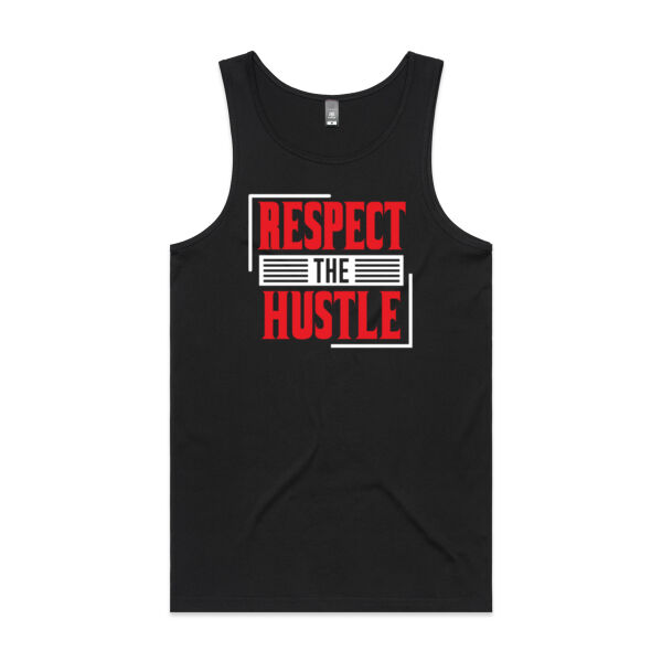 Hustle - Mens Lowdown Singlet Thumbnail