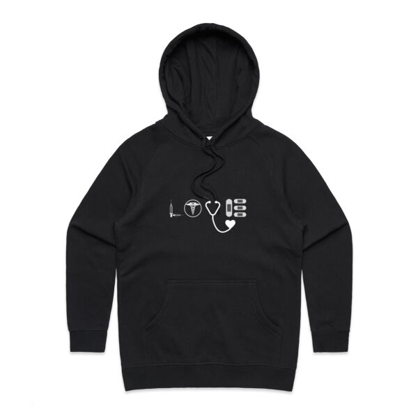 Love - Womens Supply Hood Thumbnail