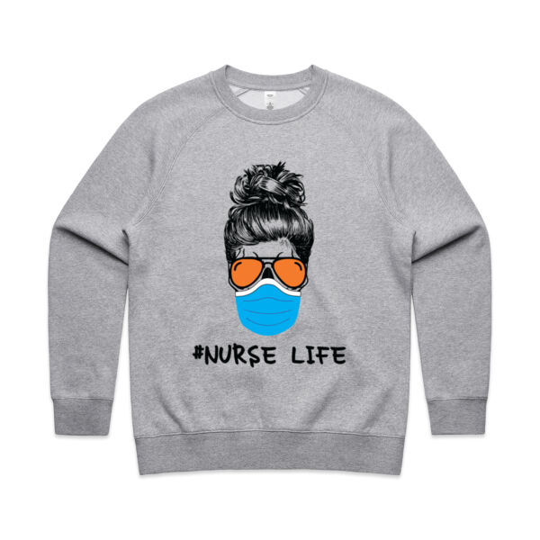 #Nurse Life - Womens Supply Crew Thumbnail