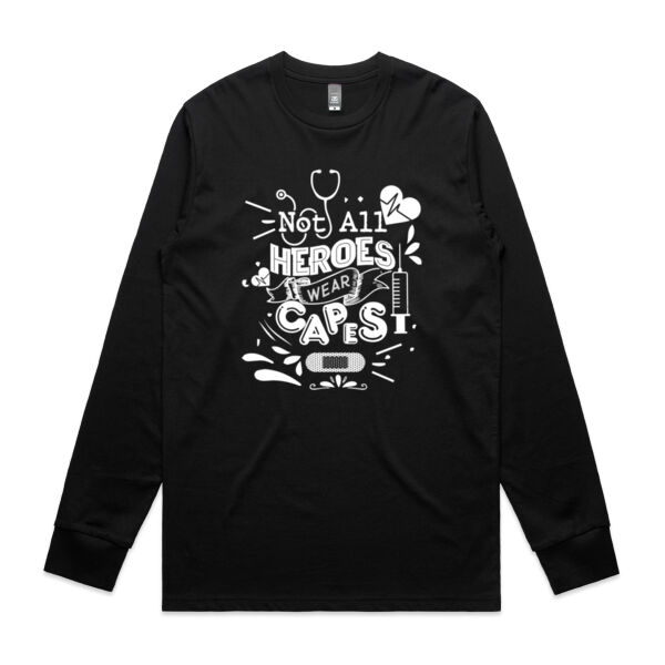 Heroes - Mens Staple Longsleeve Tee Thumbnail