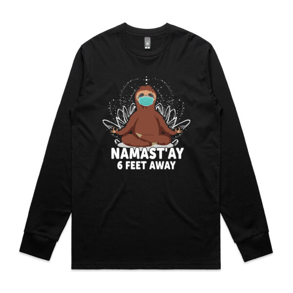 Namast-ay - Mens Staple Longsleeve Tee Thumbnail