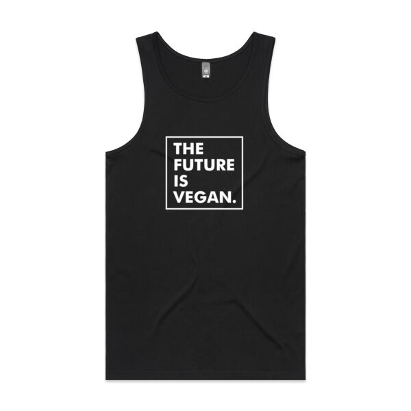 Vegan - Mens Lowdown Singlet Thumbnail