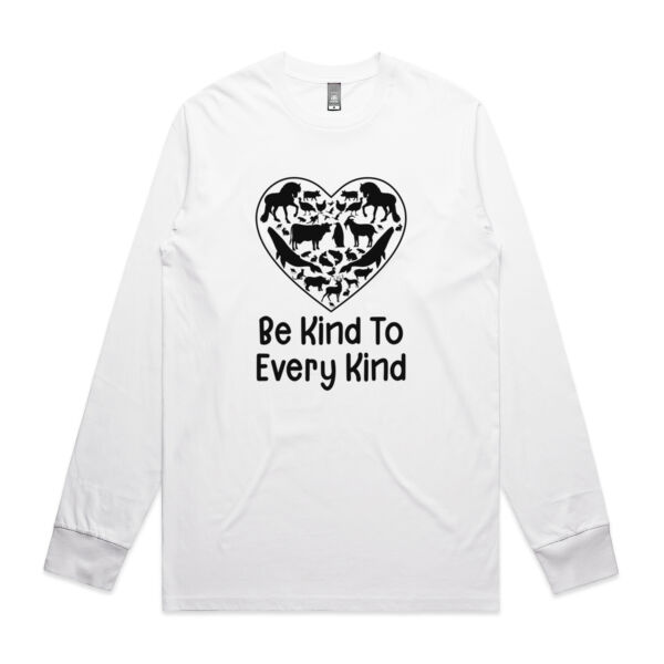 Be Kind - Mens Staple Longsleeve Tee Thumbnail