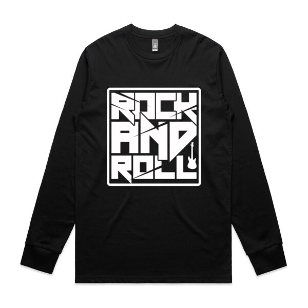 Rock and Roll - Mens Staple Longsleeve Tee Thumbnail