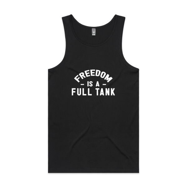 Full Tank - Mens Lowdown Singlet Thumbnail