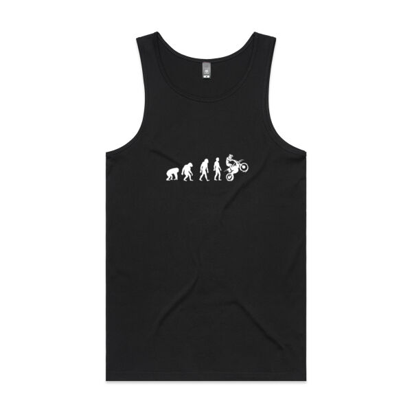 Motocross - Mens Lowdown Singlet Thumbnail