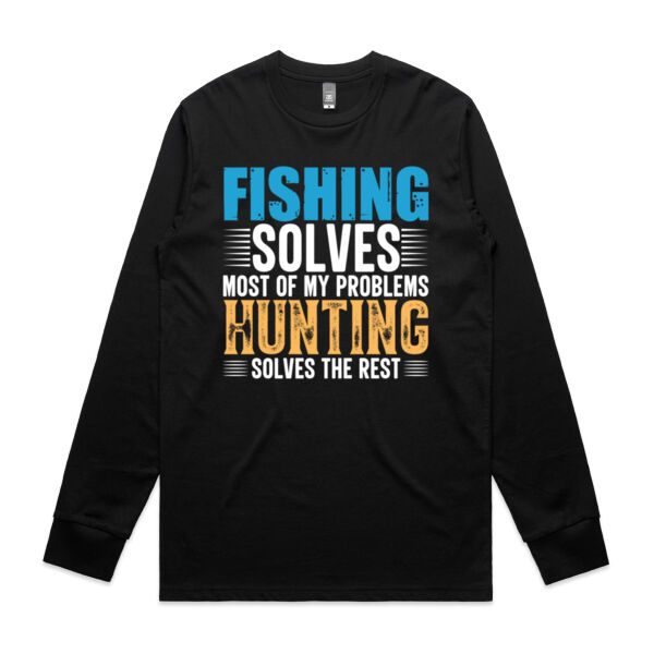 Hunting and Fishing - Mens Staple Longsleeve Tee Thumbnail