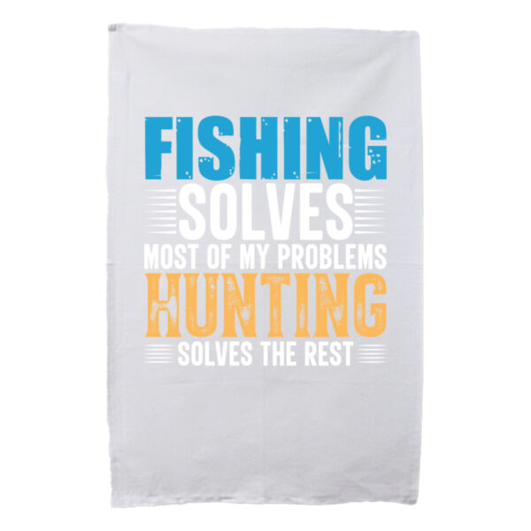 Hunting and Fishing - Tea Towel Thumbnail