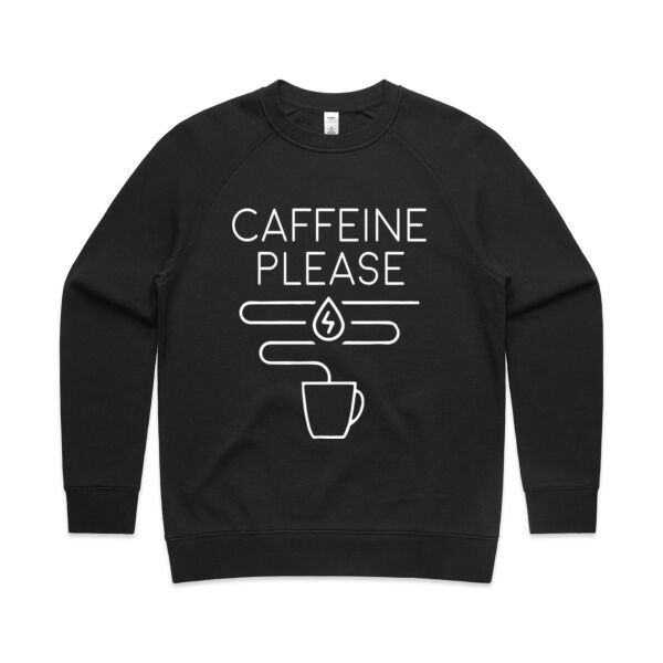 Caffeine - Womens Supply Crew Thumbnail