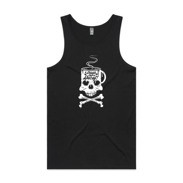 Decaf - Mens Lowdown Singlet Thumbnail