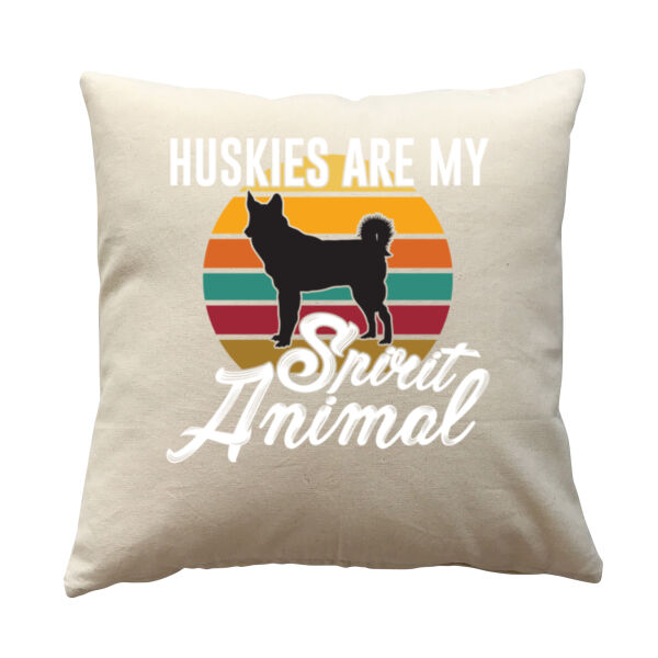 Huskies - Cushion cover Thumbnail